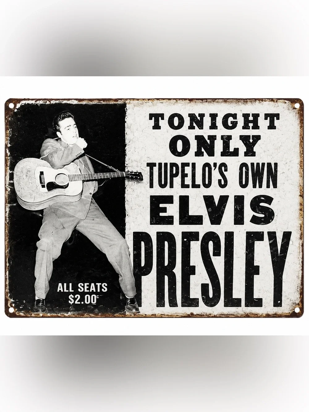 NEW Elvis Presley Metal Sign